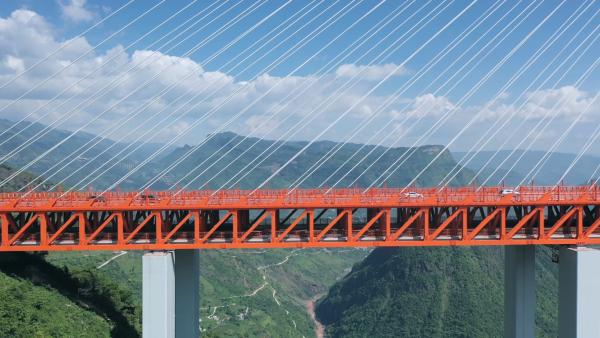 北盘江第一桥：565米！世界最高的桥