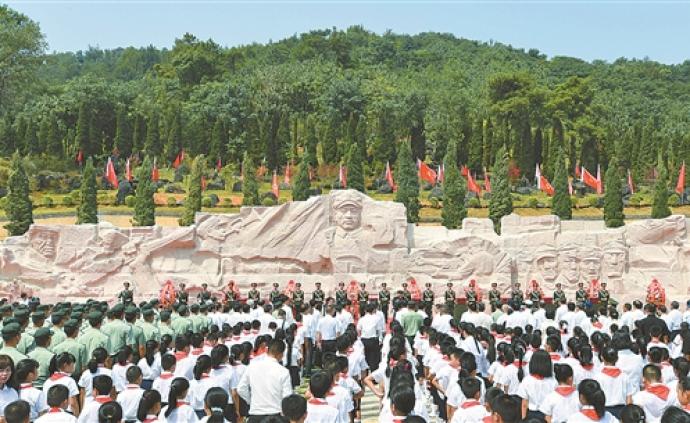 红军长征湘江战役纪念设施在桂林全州落成