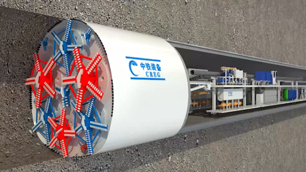 浩吉铁路：异形盾构机打通黄土高原隧道