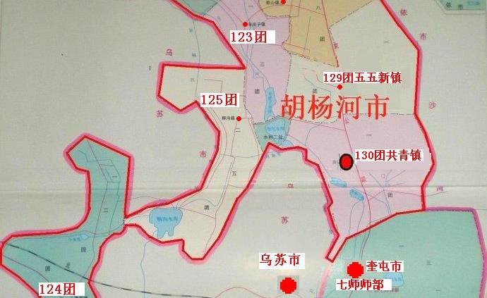 新疆兵团第七师拟建胡杨河市近况：城市建设已初具规模