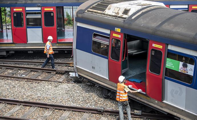 港铁红磡站列车出轨事故最新进展，修复工作继续