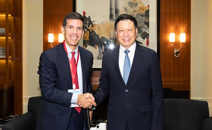 上海市长出席2019中投论坛，并会见高盛集团总裁温泽恩