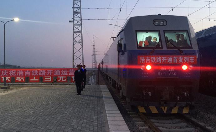 中国新增纵贯南北能源运输大通道：浩勒报吉至吉安铁路开通