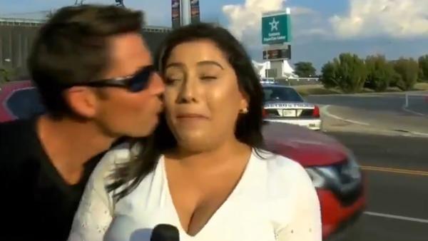 美国女记者直播遭强吻，涉事男子被起诉