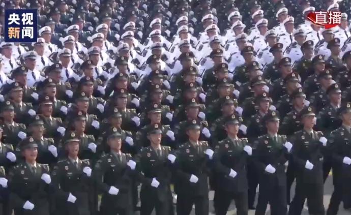 国庆丨联勤保障部队方队首次亮相