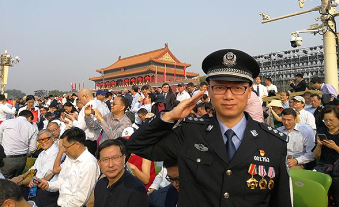 受邀现场观礼盛大阅兵式，听听几位上海公安民警代表怎么说