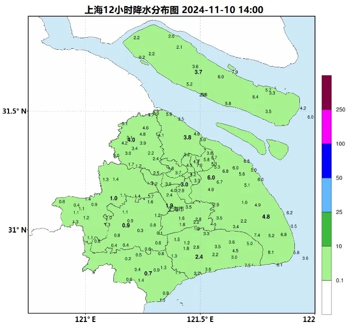 明天上海阳光在线周四前维持秋高气爽，之后下雨降温