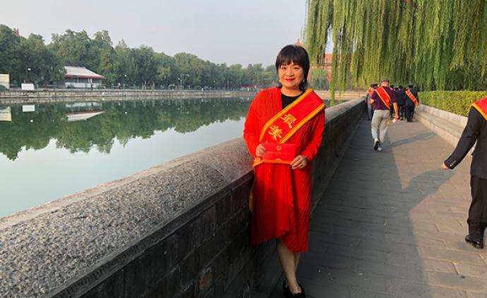 可爱的中国，奋进的上海｜王丽萍国庆观礼感受：我爱你中国！