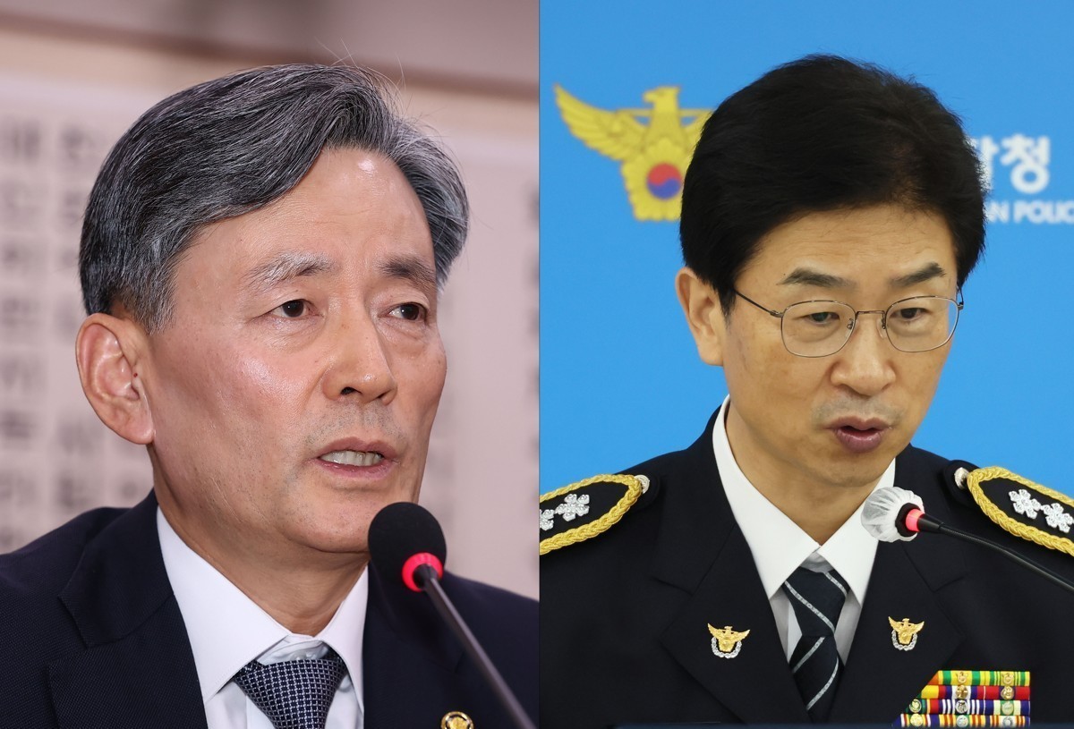 韩国法院对警察厅长赵志浩和首尔警察厅长金峰埴签发拘捕令