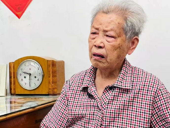 南京大屠杀幸存者艾义英去世，享年97岁