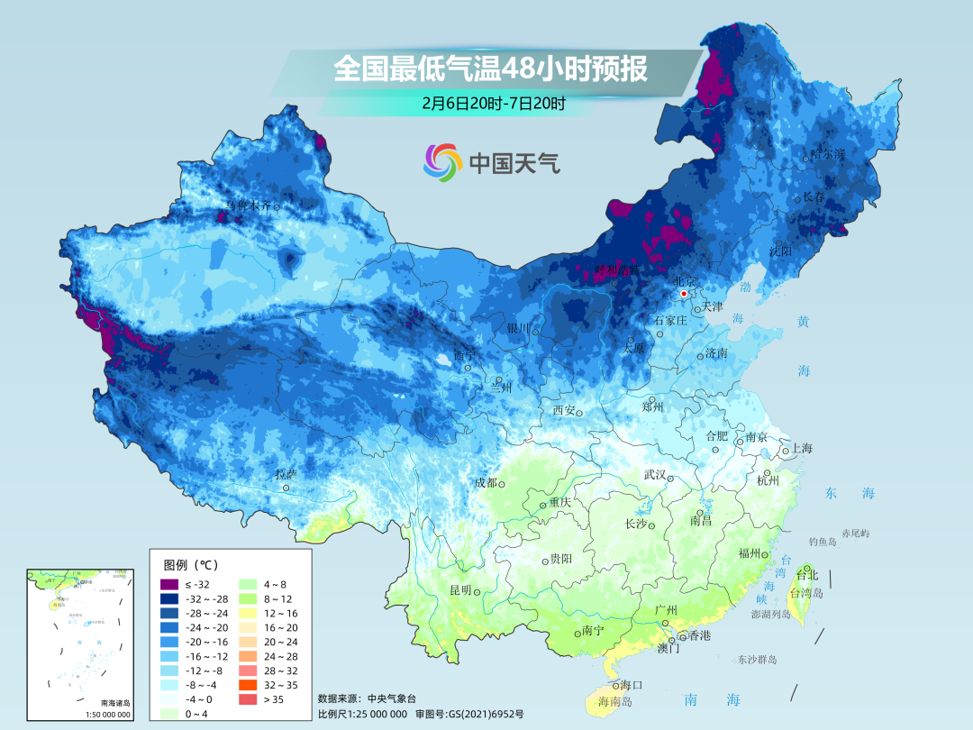 蛇年首场寒潮！大风降温明起横扫中东部，降温日历看你家有多冷