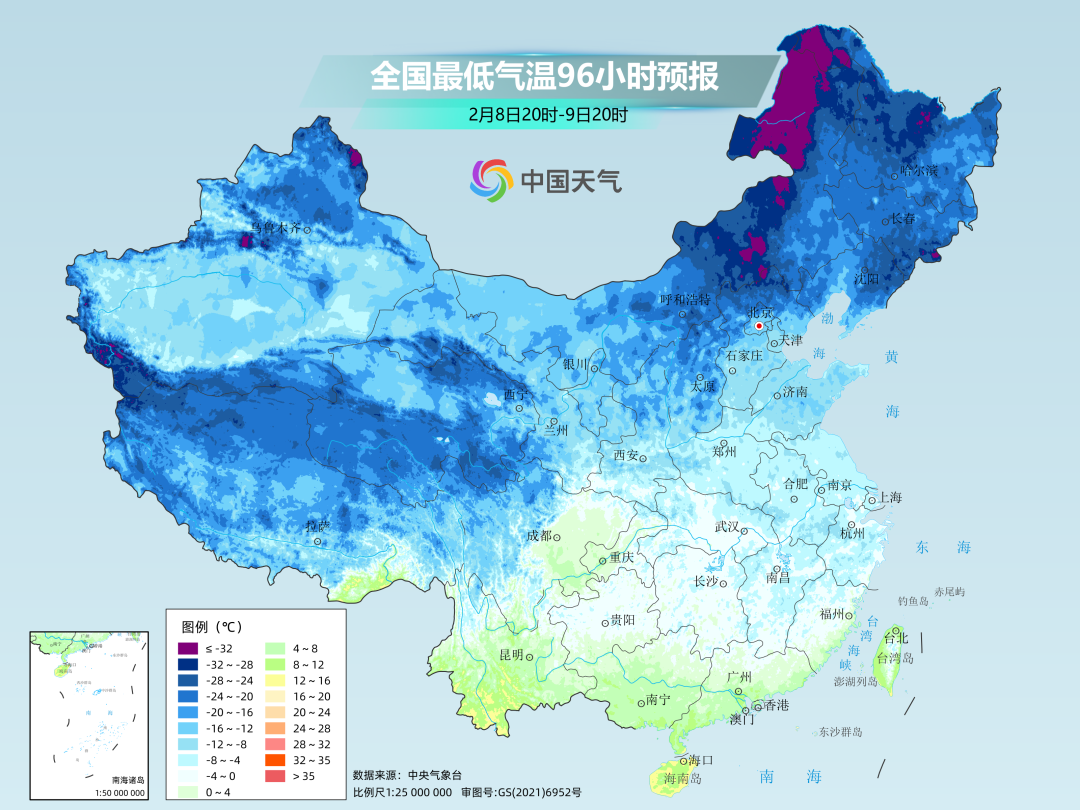 蛇年首场寒潮！大风降温明起横扫中东部，降温日历看你家有多冷