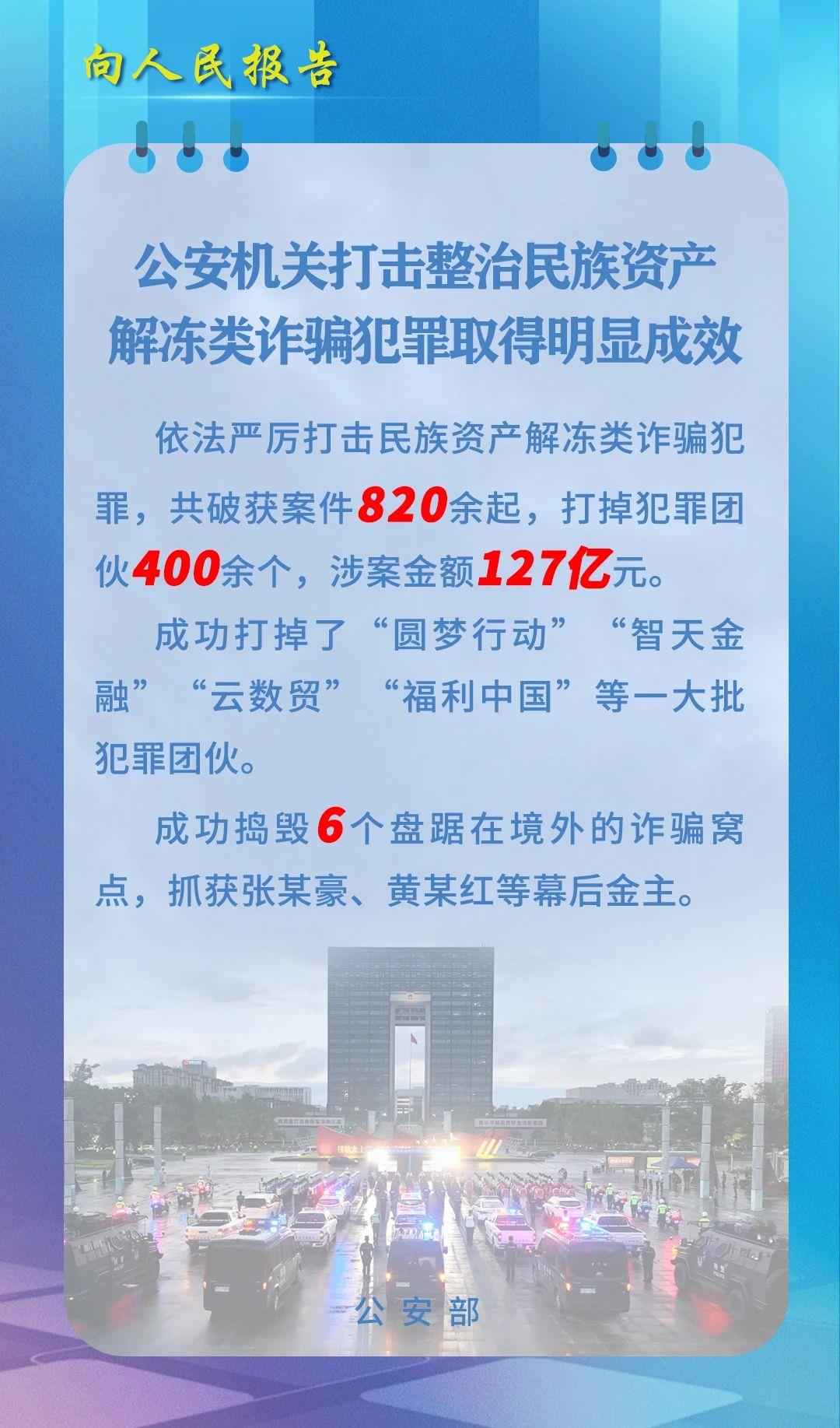 严打民族资产解冻类诈骗，公安机关成功捣毁6个境外诈骗窝点