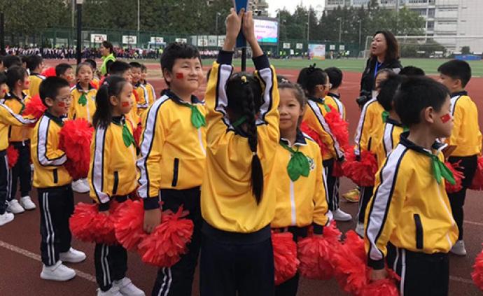 上海这所小学的运动会燃爆了，奥运冠军也来加油助威