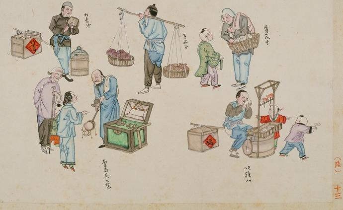 一个日本人，用117幅画抢救中国风俗，太珍贵了