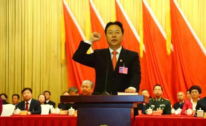 今年5月由苏入津任职的倪斌当选天津武清区区长