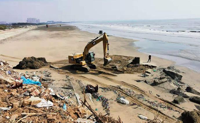 广东湛江再回应“海边1公里垃圾带”：清理修复年底前完成