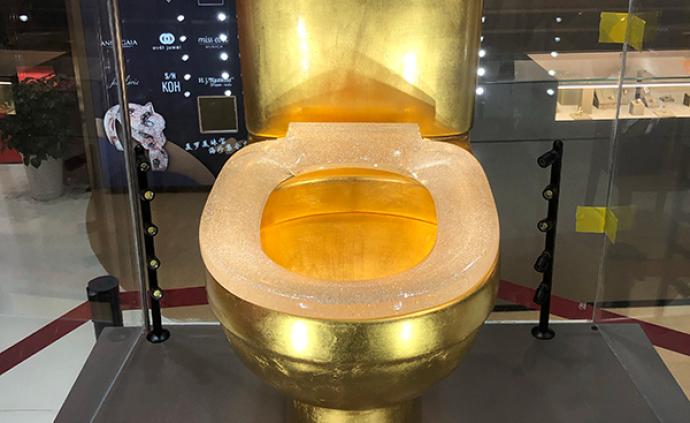 钻石黄金马桶获吉尼斯世界纪录：它只是艺术品，没有马桶功能