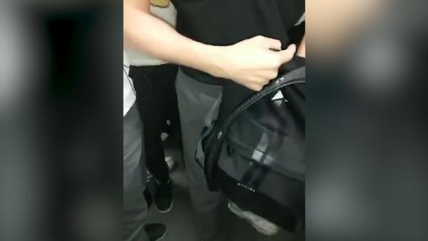 男子地铁上裸露身体猥亵女乘客，被拘