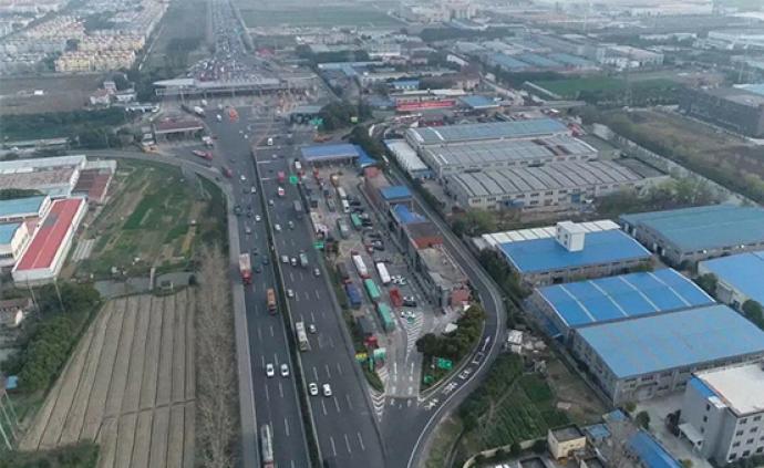 上海拆除高速公路省界收费站进入全面冲刺，预计下月完工