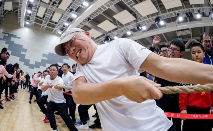 杭州城建家文化趣味运动会，趣味项目比赛幽默热闹