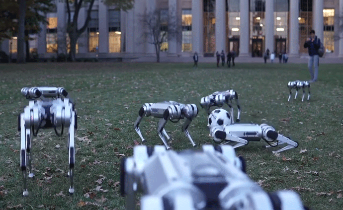 不止后空翻，MIT猎豹机器人还会踢球