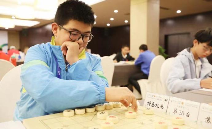 智运会来了藏族少年：格桑扎西的一小步，西藏象棋的一大步