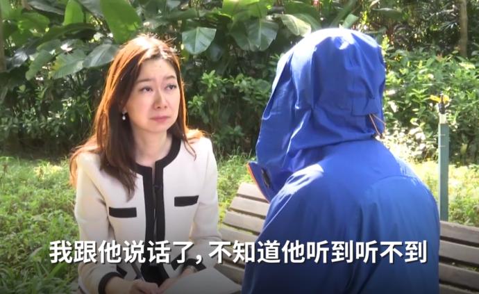 香港被烧李伯的妻子：很多人在支持他，我叫他要撑住