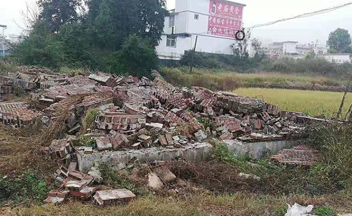 儿子的房屋被乡政府拆除，江西赣州安远县七十岁老人服毒死亡