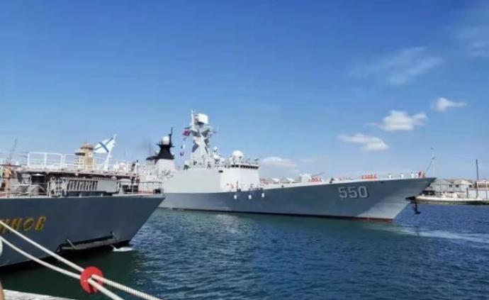 国防部：中俄南非首次在非洲南部举行海上联演