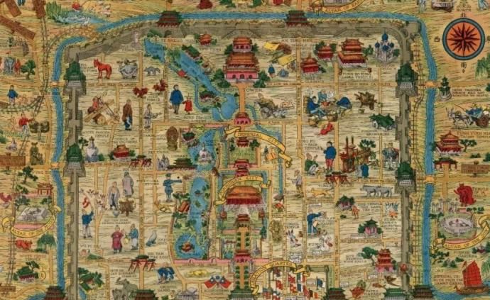 69幅老地图，看尽北京城市历史变迁