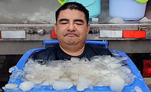 陈光标回应“冰桶挑战”造假：冰块来自火葬场，捐款了但保密