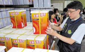 台湾地沟油食品已流入大陆市场，有三成尚未召回仍在流通