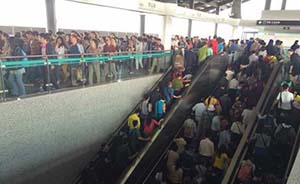 只有3节车厢，上海地铁“郊游专线”16号线被挤爆了