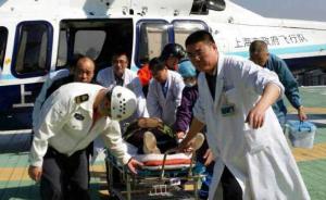 直击|东海大桥大巴侧翻致6人死亡，直升机紧急转运伤者