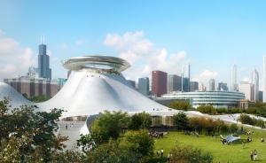中国建筑师要在芝加哥为星战之父建一座“山”