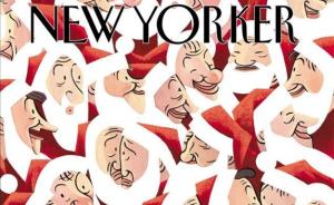 一个世纪的《纽约客》圣诞封面：流动的圣诞老人与匿名的都市