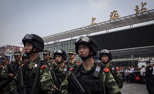 上海反恐力度史无前例：整合警力全天候全方位布控