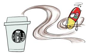 【问答】常喝咖啡会使药物的吸收受到影响吗？