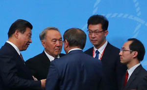 亚信峰会发表上海宣言：共同限制暴恐，互不支持分裂势力