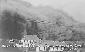 历史上的沙尘暴：美国西部“大沙碗”，纳粹坦克的烟雾弹