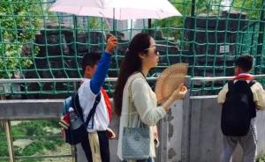 春游让小学生打伞“霸气教师”来自上海宝山区，市教委已介入