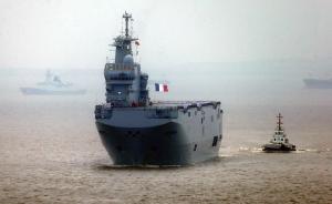 法国新型舰艇编队今访上海，中法将举行联合演练