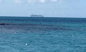 一艘从美国出发的游轮在百慕大搁浅，载有2675名乘客