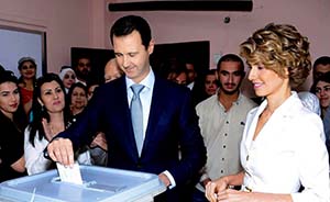 叙利亚首次差额选总统，中东“幼狮”巴沙尔有望再次连任