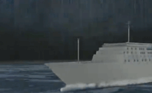 视频| 动画还原长江客船翻沉瞬间，航拍现场救援紧张进行