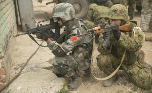 直击|中国首次派兵参加可汗探索军演，与日本陆上自卫队同台