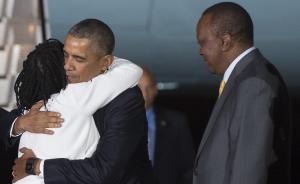 奥巴马抵肯尼亚与亲属共进晚餐，见父亲的继母喊“奶奶”