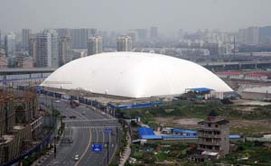 为防毒味扰民，杭州农药厂旧址盖2万平米“遮羞布”