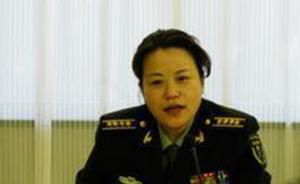 田鸥任阅兵女兵方队队长，系新中国阅兵史上首位女将军领队